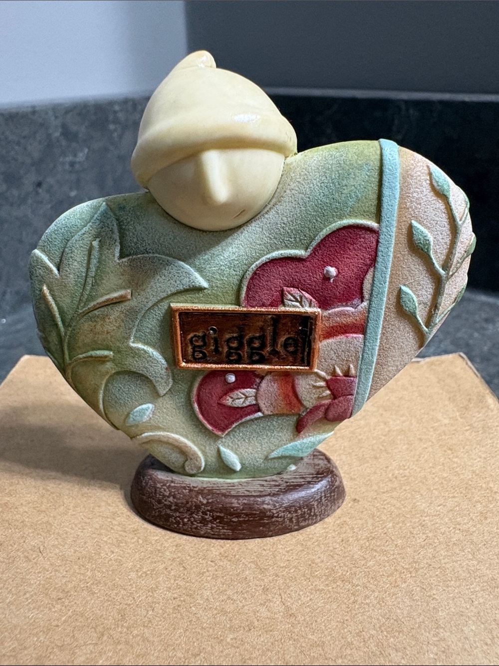 Take Heart “Giggle” Heart Sculpture by Karen Hahn